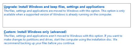 install windows only