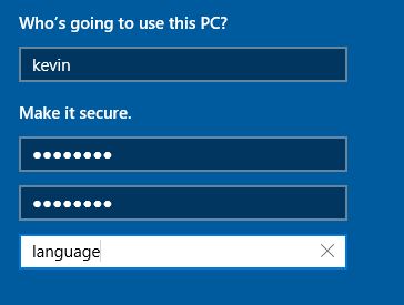 whos going to use this pc