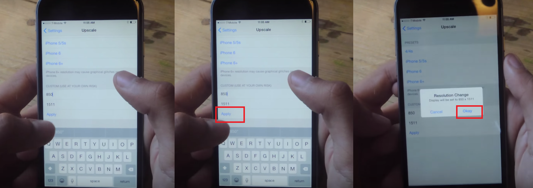 BEST GUIDE How to Change Resolution of your iPhone 6