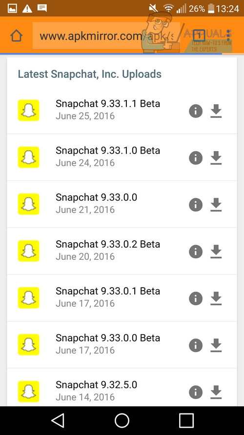 Download Snapchat for Android, Nokia, iPhone and enjoy fresh text and ...