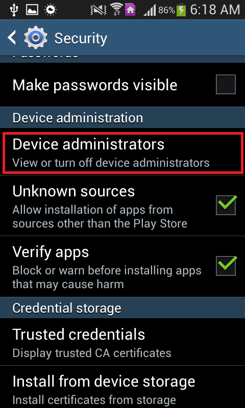 Fix: Disabled by Administrator, Encryption Policy, or Credential Storage