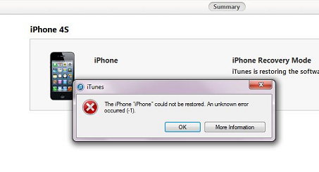 Why iDevice Failed to flash Frequently?