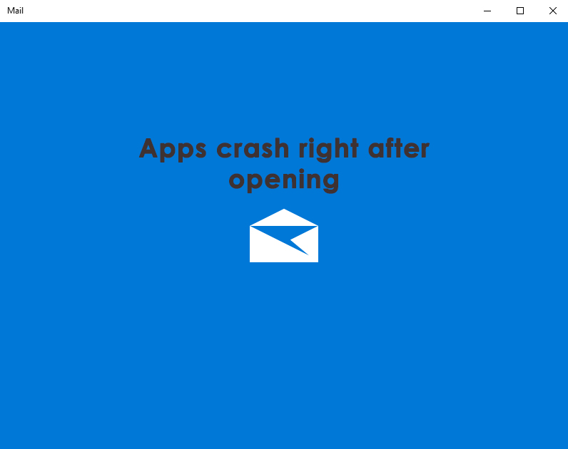 Fix Windows 10 Mail and Calendar app crashing