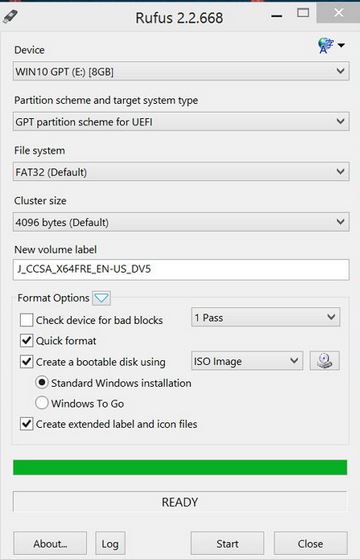 rufus create bootable usb for mac on windows