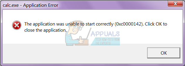 Fix The Application Was Unable To Start Correctly 0xc0000142