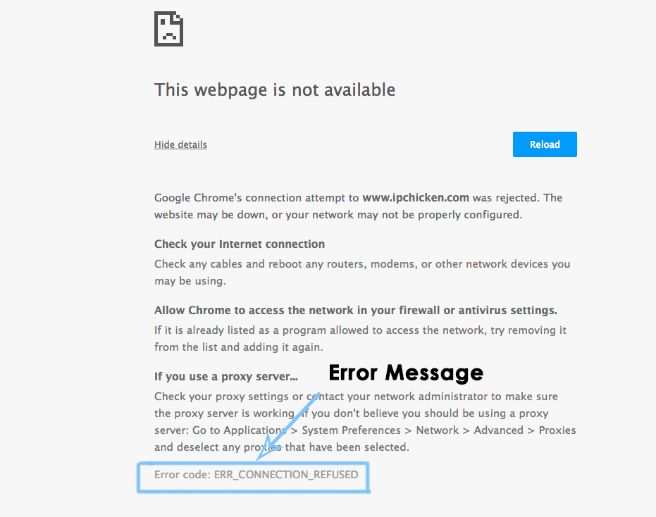 google chrome won t connect to internet