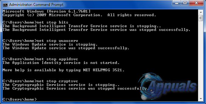 Error 0x80070005 - 0x90002 - 2