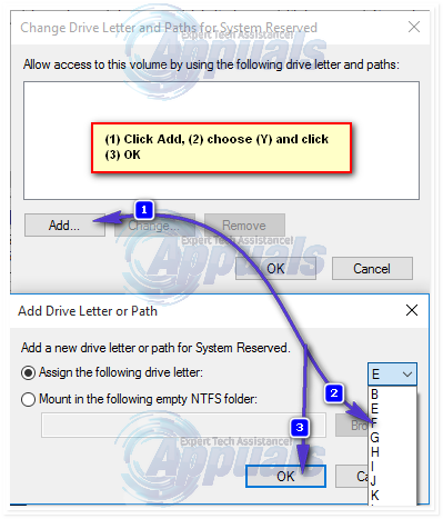 move system reserved partition to another drive
