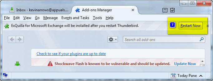 exchange client for thunderbird