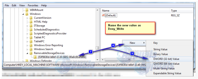 How To Enable or Disable Write Protection for a Disk Drive