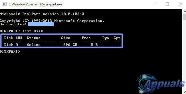 Diskpart Manual (Commands and Instructions)