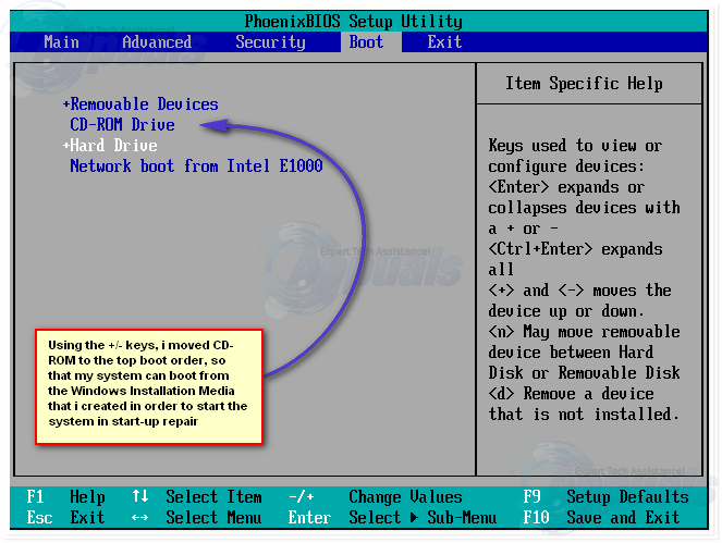 windows 7 startup repair command prompt