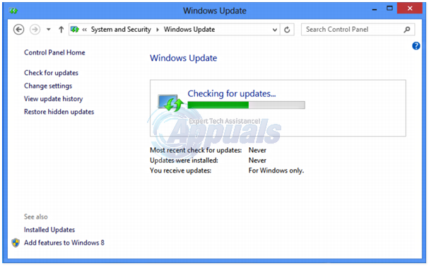 BEST GUIDE: How to Manually Run Windows Updates 7\/8\/8.1 and 10  Appuals.com