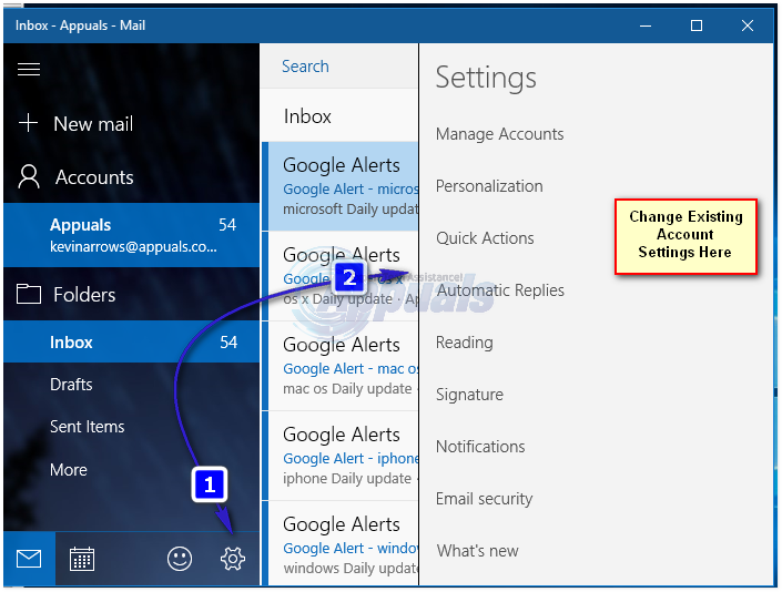 onedrive sync settings android