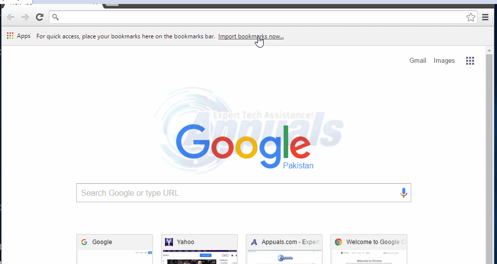 how to search a page on google chrome