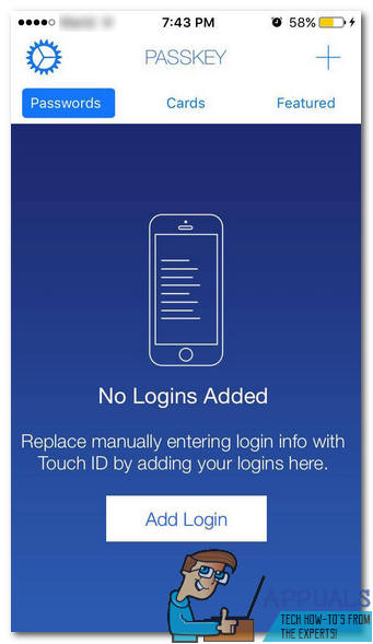 Fingerprint Login PassKey Password Manager For IOS Appuals