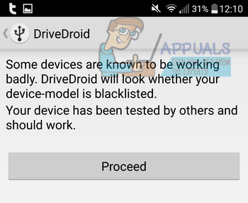 Ollie-Drivedroid-Setup