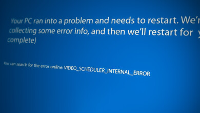 VIDEO_SCHEDULER_INTERNAL_ERROR