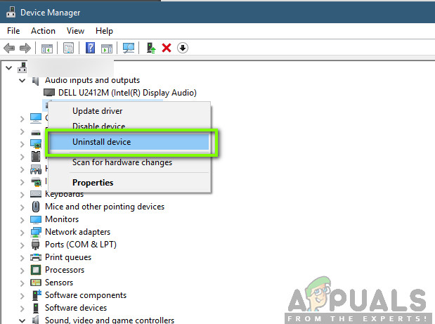 Uninstalling High Definition Audio Controller