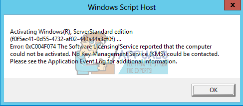 office 2016 product activation failed kms