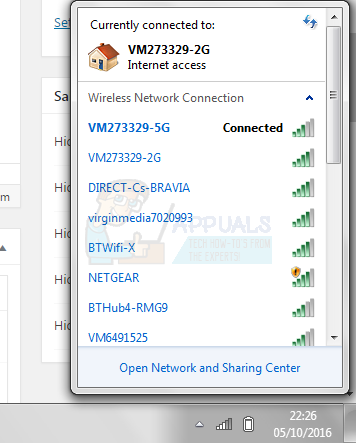 wifi manager windows 7