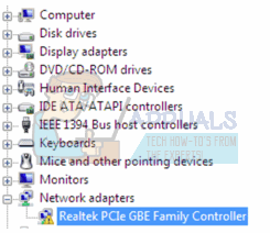 what does the realtek pcie gbe family controller update do