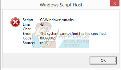 How To Fix Windows Script Host Errors On Startup Appuals Com