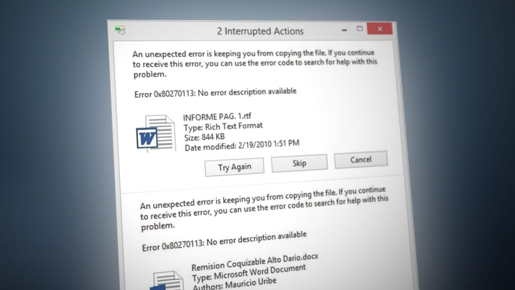 ‘Error 0x80270113’ While trying to open photos on OneDrive