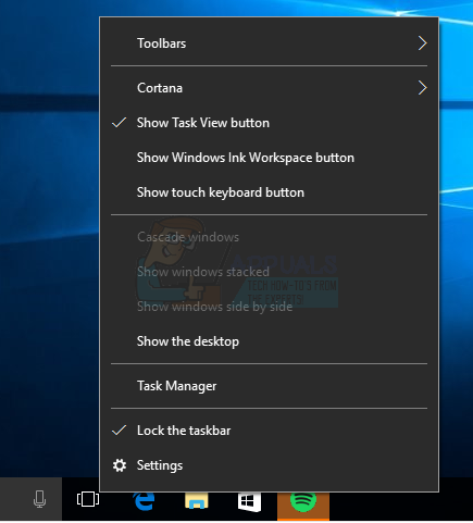 How To Disable Task View On Windows 10 Appuals Com