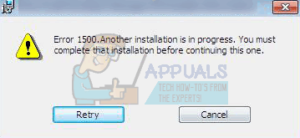 Fix: Another Installation is in Progress on Windows 7, 8 and 10