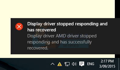 fix display driver windows 10 freezing