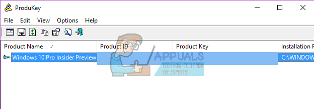 windows 10 pro insider product key