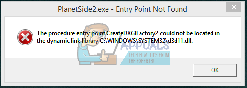 create dxgi factory 2 error d3d11