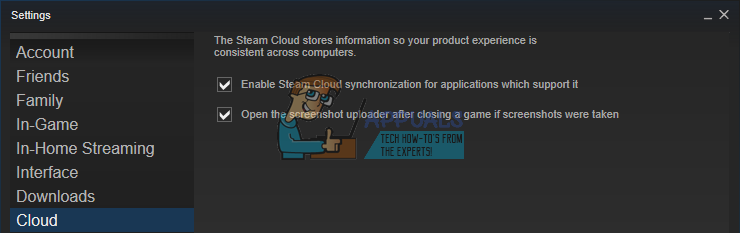 How to Put Your Saved Games to Steam Cloud - Appuals.com