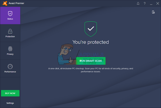 avast online security false positive