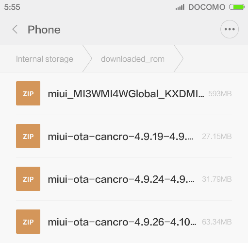 miui 9 zip file download for android