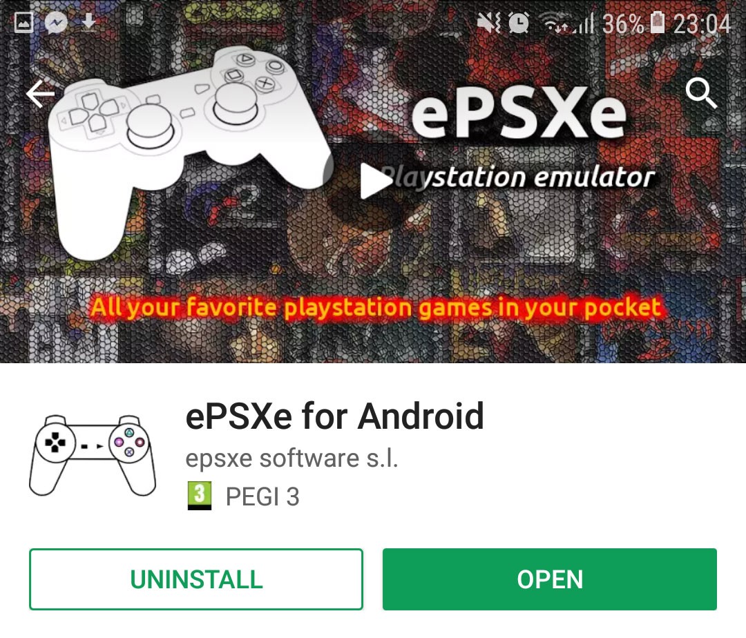 play ps1 games on android