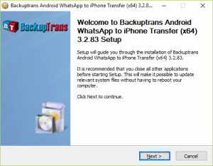 backuptrans whatsapp backup transfer