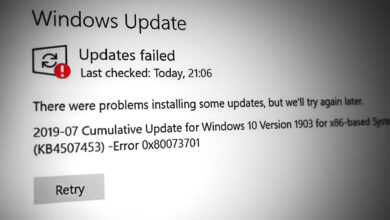 Fix: Windows Update Error Code 0x80073701