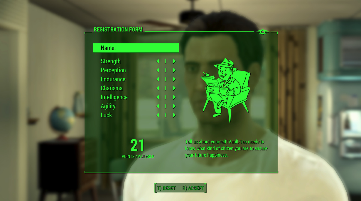 Fallout 4 Stat Chart