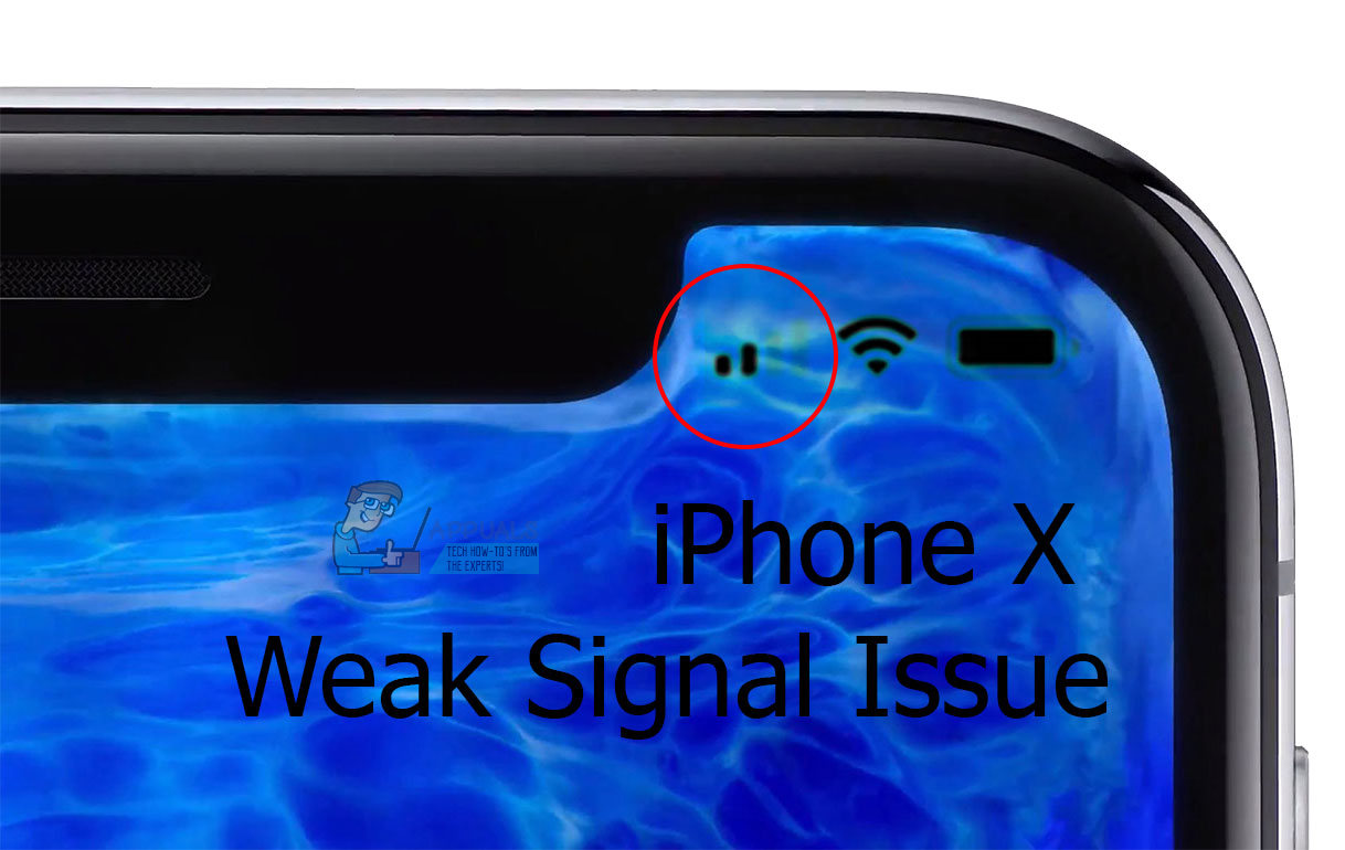 How to Fix the iPhone X Weak Signals Issue - Appuals.com