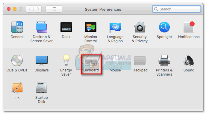 mac keyboard symbols check mark