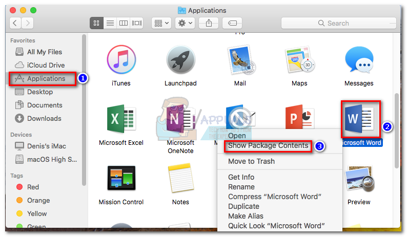 word 2016 for mac cant open file from word after sierra update