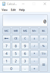 Windows Old Calculator as a third-party applicaiton