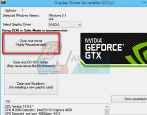 Fix: GeForce Experience Game cannot be optimized