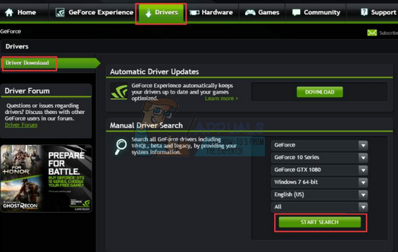 Fix: GeForce Experience Game Cannot Be Optimized