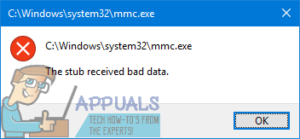 Ways To Solve The Stub Received Bad Data Error