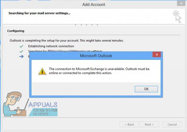 Fix The Connection To Microsoft Exchange Is Unavailable On Outlook Appuals Com