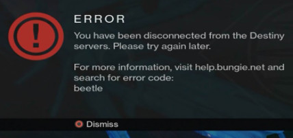 Fix: Destiny Beetle - Appuals.com