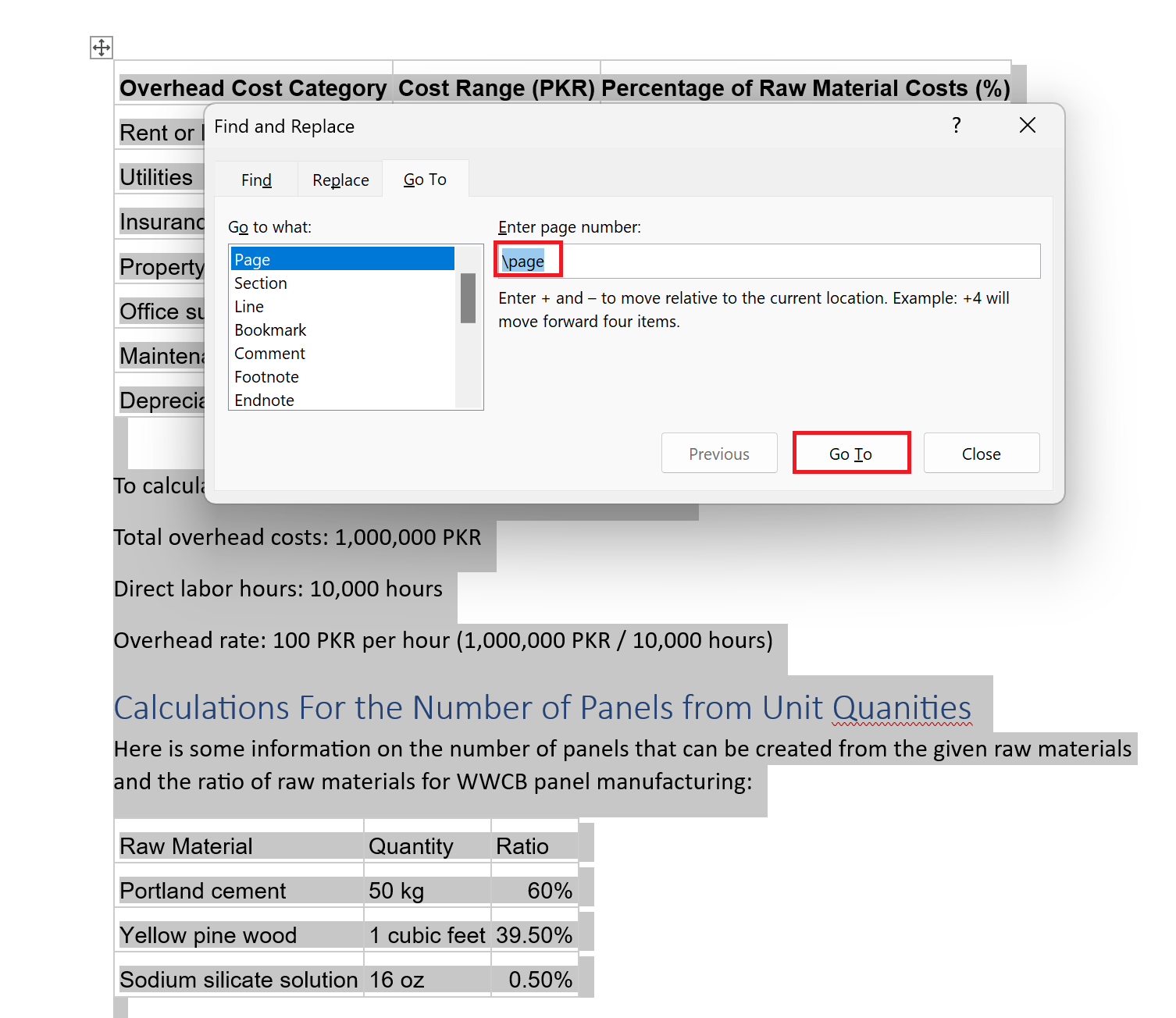 Find and Replace Word